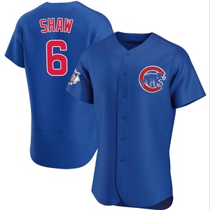 Men's Chicago Cubs Matt Shaw Authentic Royal Alternate Jersey