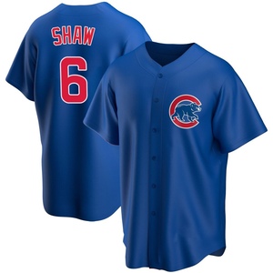 Men's Chicago Cubs Matt Shaw Replica Royal Alternate Jersey