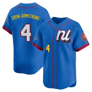 Men's Chicago Cubs Pete Crow-Armstrong Limited Blue National League 2025 All-Star Edition Jersey