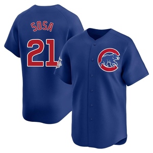 Men's Chicago Cubs Sammy Sosa Limited Royal Alternate Jersey