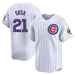 Men's Chicago Cubs Sammy Sosa Limited White Home Jersey