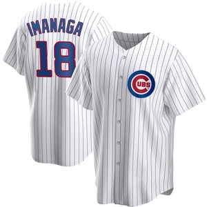 Men's Chicago Cubs Shota Imanaga Replica White Home Jersey