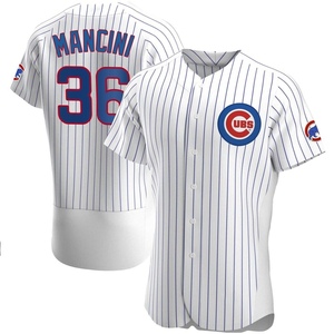 Men's Chicago Cubs Trey Mancini Authentic White Home Jersey