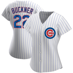 Women's Chicago Cubs Bill Buckner Authentic White Home Jersey
