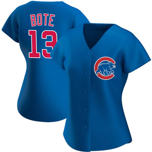 Women's Chicago Cubs David Bote Replica Royal Alternate Jersey