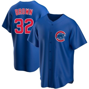 Youth Chicago Cubs Ben Brown Replica Brown Royal Alternate Jersey