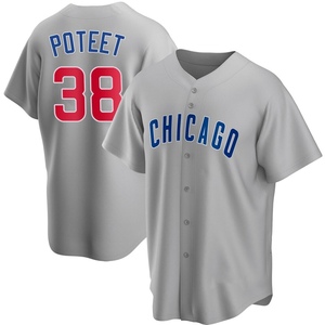 Youth Chicago Cubs Cody Poteet Replica Gray Road Jersey