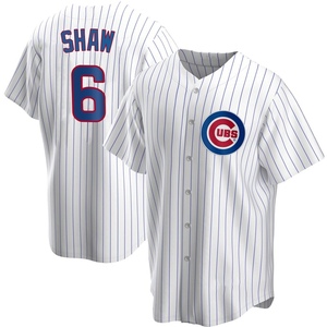 Youth Chicago Cubs Matt Shaw Replica White Home Jersey